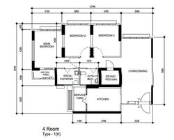Blk 478C Valley Spring @ Yishun (Yishun), HDB 4 Rooms #584366981